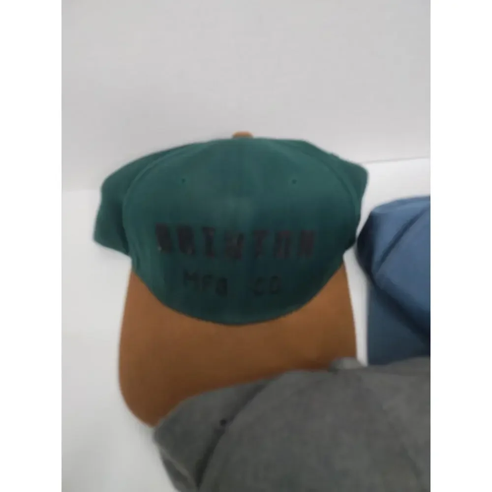 Brixton Manufacturering Hat Cap Adjustable SnapBack Flat Brim Lot 3